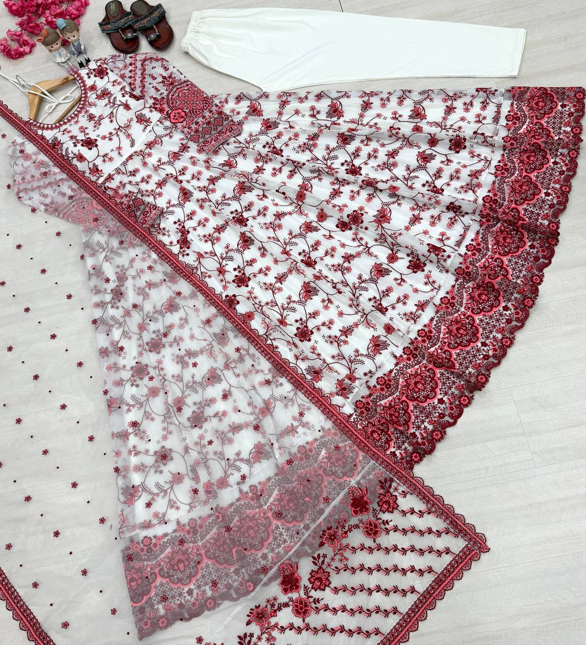 Bloom Partywear Gown KD001  Anarkali