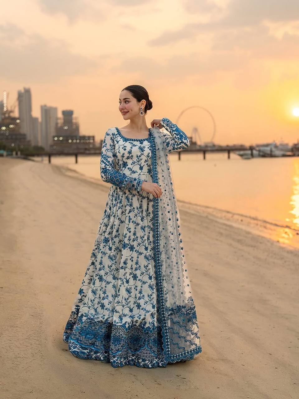 Bloom Partywear Gown KD001  Anarkali