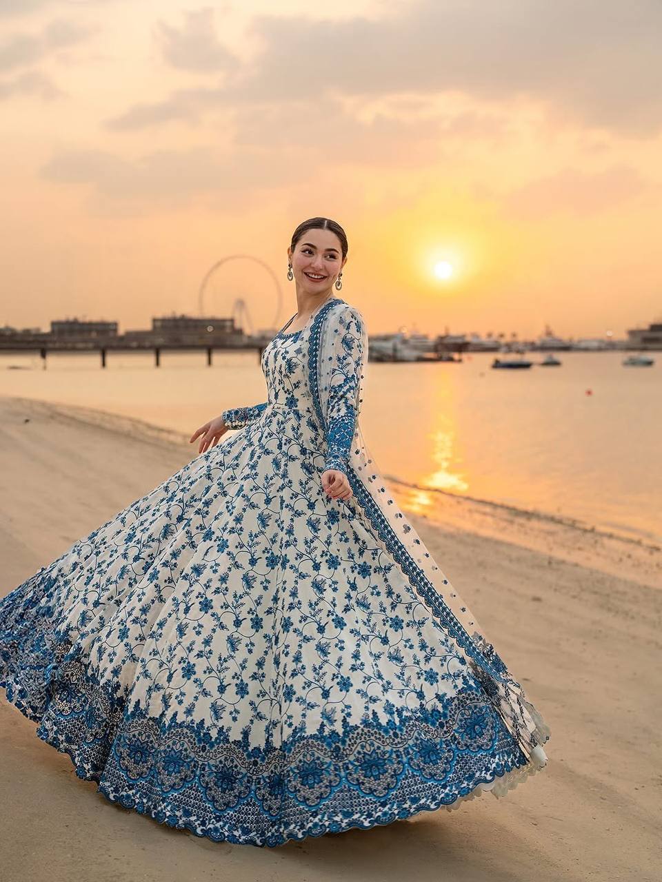 Bloom Partywear Gown KD001  Anarkali