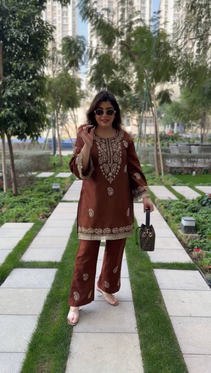 Designer Bell Bottom Set KD004 Elegant Ethnic Wear