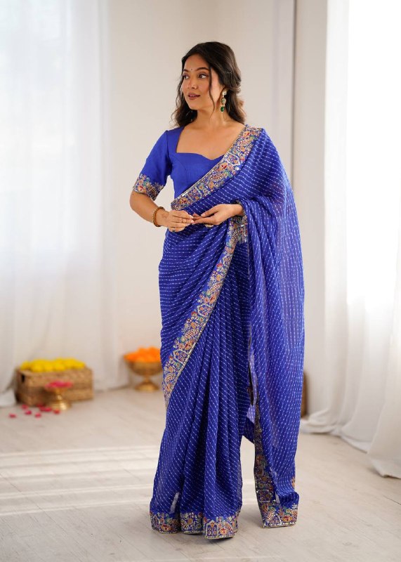 Rang Rasiya Leheriya Saree Collection KD005