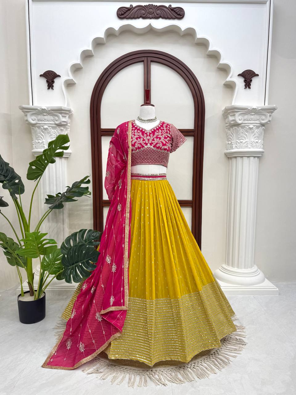 Sunshine Blossom Lehenga Choli Set KDOO1