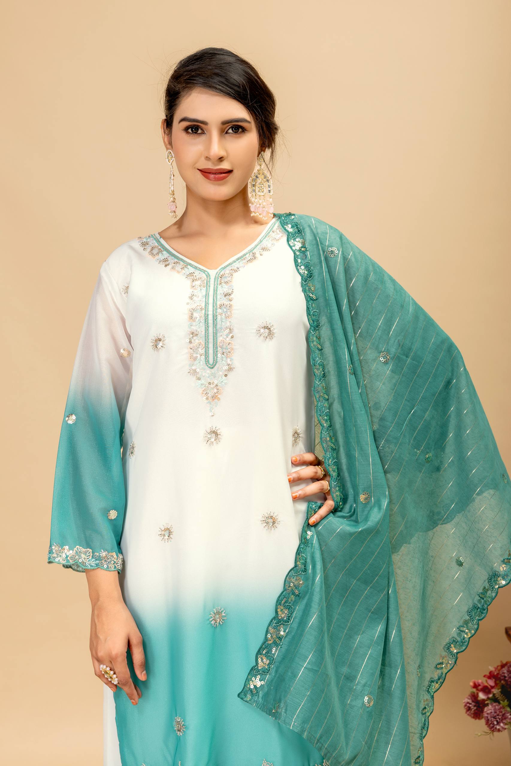 Noor Royale Suit With Dupatta Collection