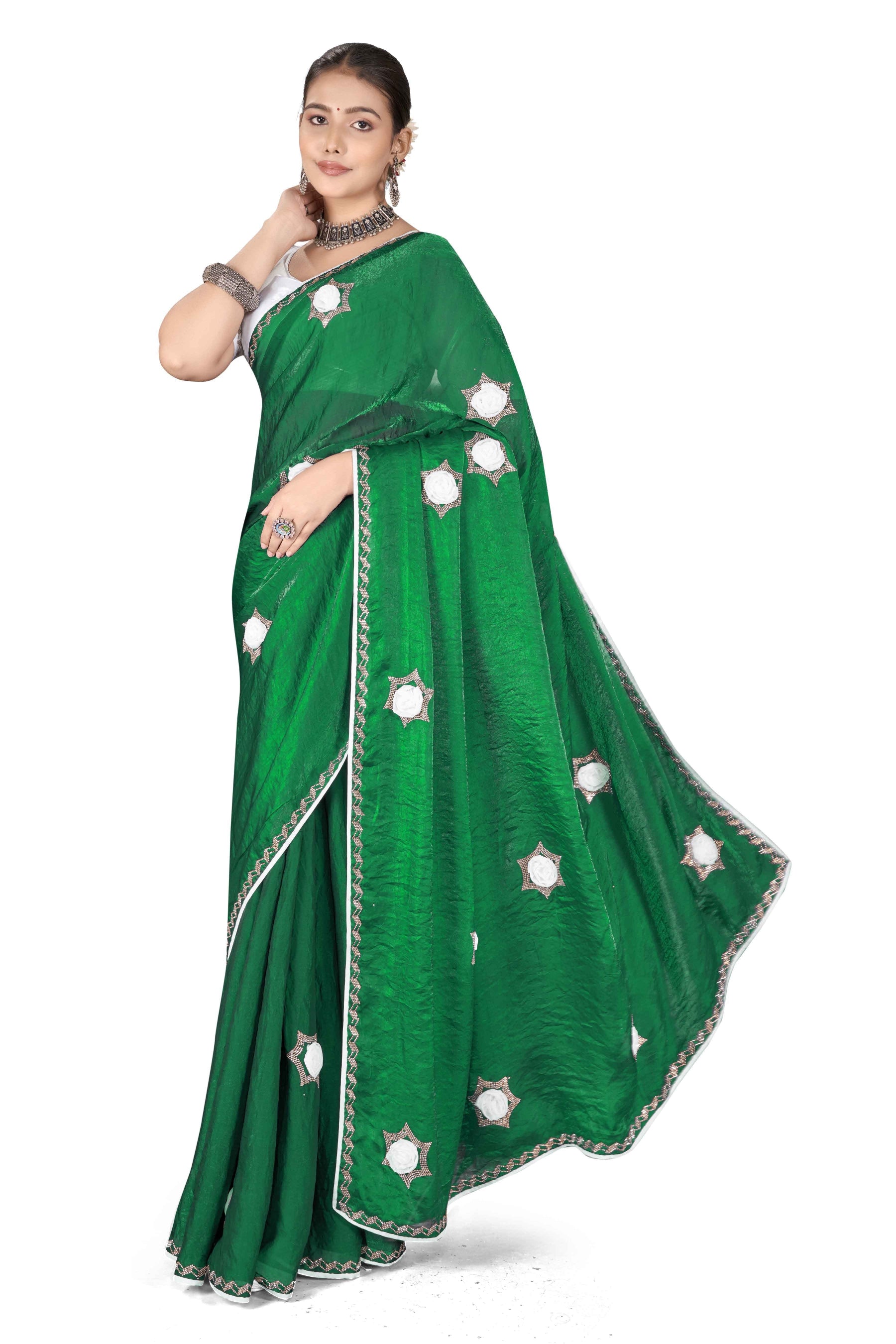 Diva - KD1001 Green Elegance Saree