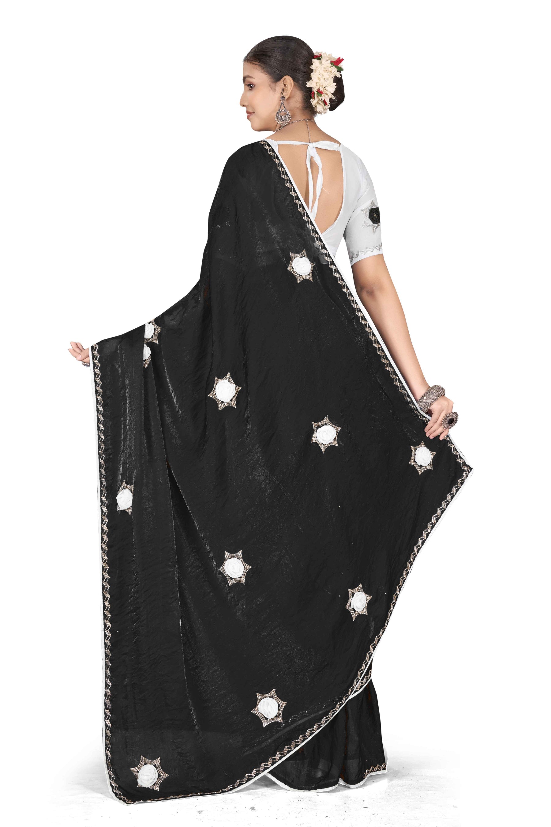 Black Elegance Saree