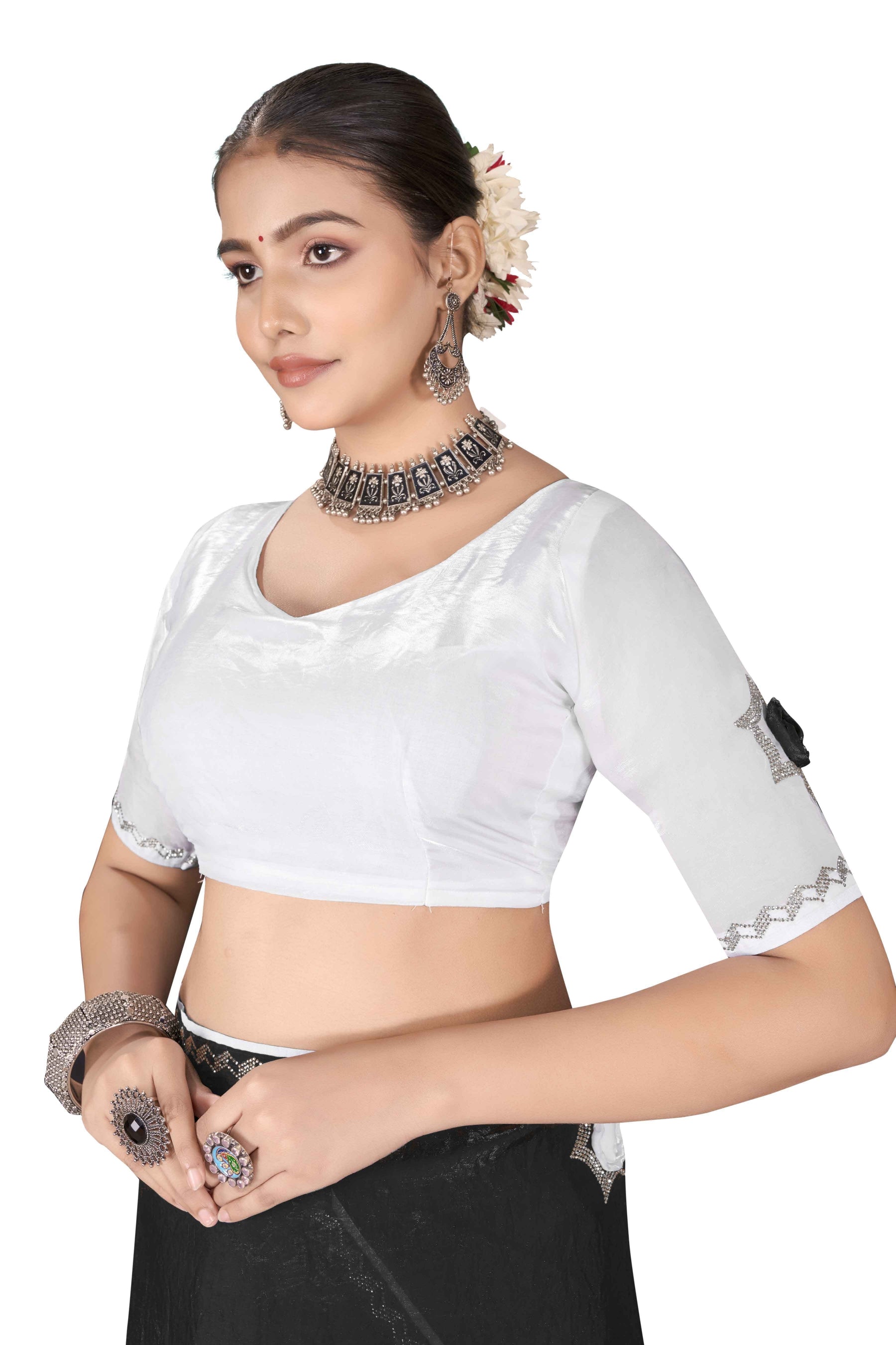 Black Elegance Saree